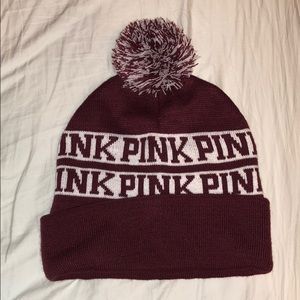 Maroon VS Pink hat